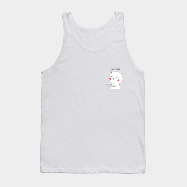 cat lover Tank Top by EhO